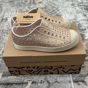 Native Jefferson Bling Kids Shoes